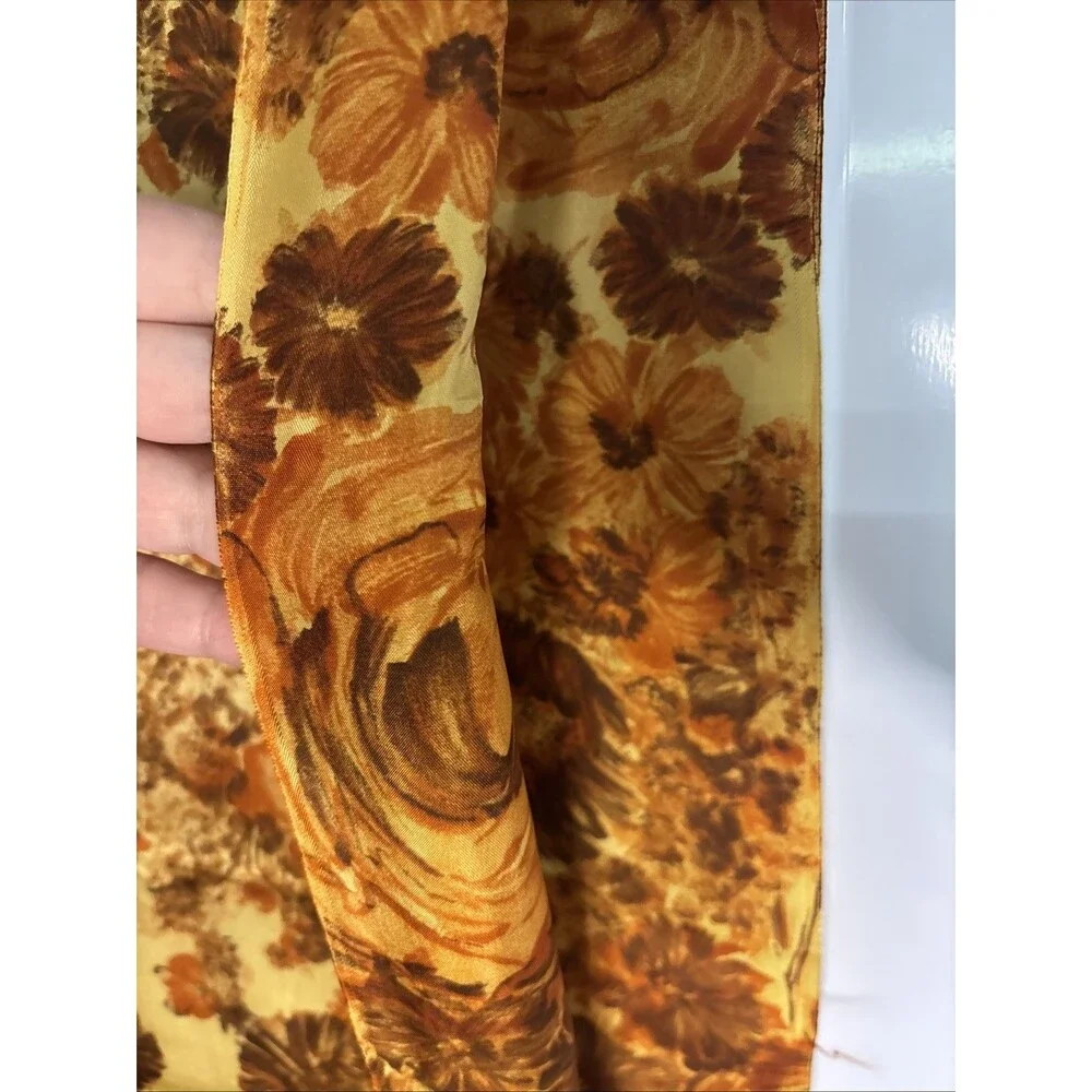 Vintage Polyester Maximalist Print Fabric 2.75 yds by 45 In ( 8ftx3.75ft)